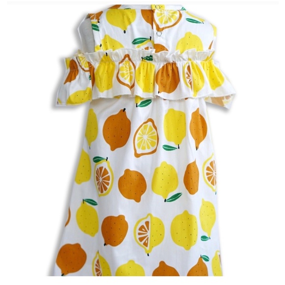 💄Lemon Ruffle Dress🍋🍋🍋 - Picture 2 of 4